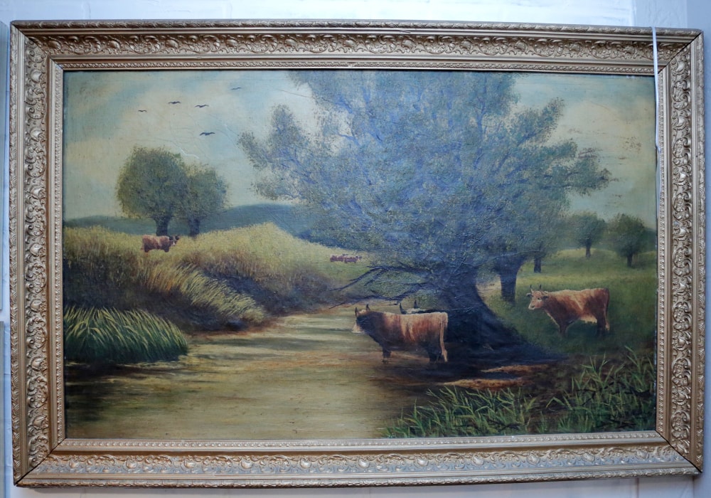 Vintage paintings cheapest and artwork